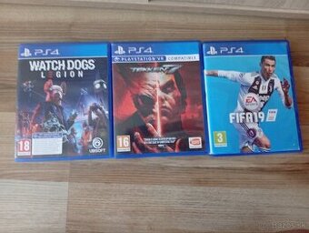 Predám hry na PS4