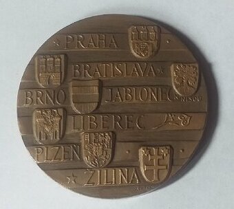 Medaila 1975 Československá obchodná banka