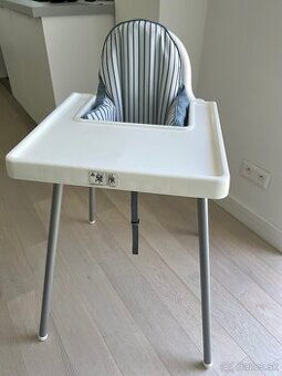 Detská stolička na kŕmenie Antilop IKEA