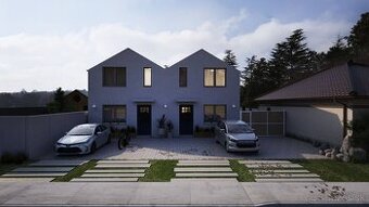 NA PREDAJ novostavba rodinného dvojdomu