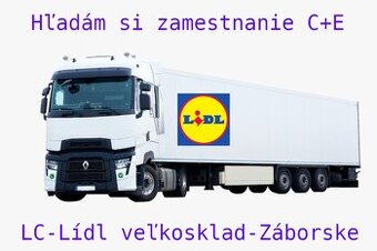 Vodič C+E hľadá zamestnanie - ponúknite