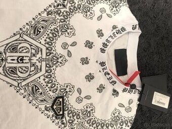 Tričko Philipp Plein Paisley Bandana