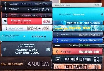 Sci-fi a trilery – knihy ako nové