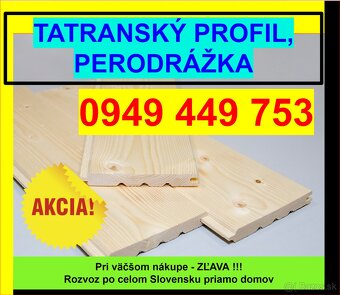 #105 Tatranský profil, Perodrážka, Obklad 0949 449 753