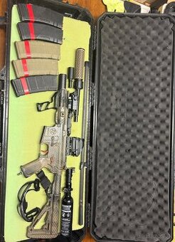 Umbrella Armory AR – HPA setup, kufor, plná výbava