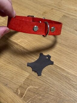 Obojok pre psa z pravej talianskej kože