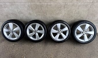 Škoda 5x100 r17. 215/45 r17 Nové Pneumatiky