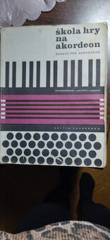 Predám knihu Škola hry na akordeón
