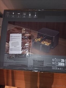 Dvojzónová teplovzdušná friteza 10l xiaomi