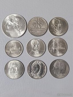 Československe strieborne mince