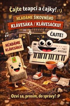 Hľadá sa klávesák / klávesáčka 🎹