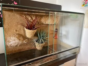 Akvárium - terárium 75x40x50cm
