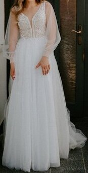 Svadobné šaty - závoj