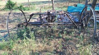 Starožitné konské hrable – kompletné