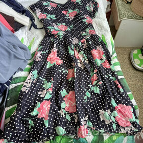 Letné kvetované šaty