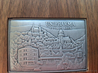 Unipharma plaketa zberatel