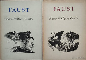 J.W.Goethe - Faust I.II., (ilustrácie Vincent Hložník)