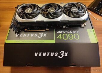 Grafická karta MSI GeForce RTX 4090 VENTUS 3X E 24G OC