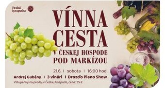 2 lístky - Vínna cesta česká hospoda