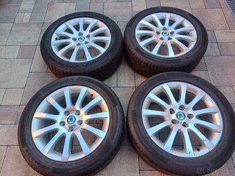 hlinikové disky orig.Skoda Yeti--7Jx17-ET-45---5x112