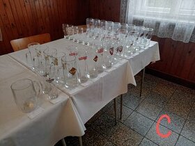 Pivové poháre. - 1