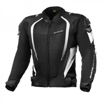 Bunda na moto Shima Mesh Pro čierno-biela