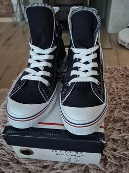 Vysoké plátené tenisky U.S. POLO ASSN.