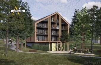 Na predaj luxusný 1,5-izbový byt B42 v Tatranskej Štrbe o vý