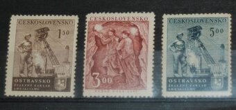 Poštové známky - Československo 55 - čisté