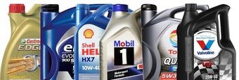 Motorové oleje (benzinové aj dieselové motory)