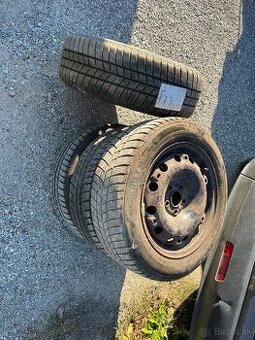 Predám disky + zimné pneumatiky 185/60 R15