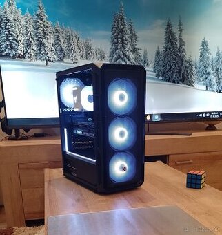 Herný kvalitný PC s RTX 3070+RYZEN 5+32GB RAM+ARGB+NVMe