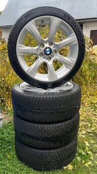 Disky BMW Styling 396 + zimné pneumatiky Michelin Pilot Alp