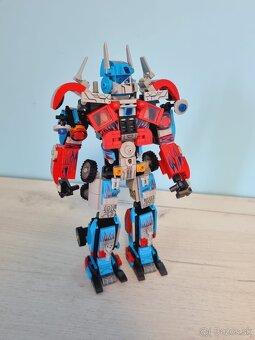 Transformer lego stavebnica  2 v1 Robot a Kamion