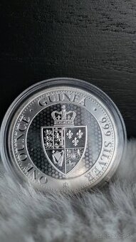 Strieborná minca Spade Guinea St. Helena 2018 – 1 Oz