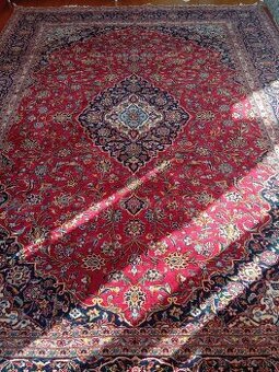 🌟Luxusný ručne viazaný perzský koberec Keshan 400×300 cm🌟