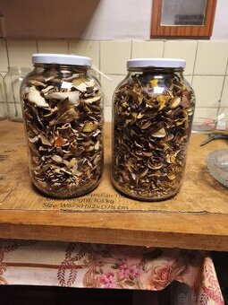 Predám sušené hríby