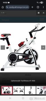 Stacionárny bicykel TECHFITNESS XF 3900