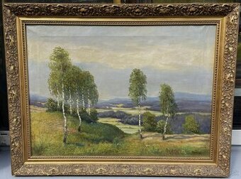 Olejomaľba na plátne. - 1