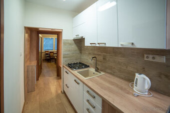 Na prenájom ZREKONŠTRUOVANÝ 2 izbový byt v Púchove+zariadený