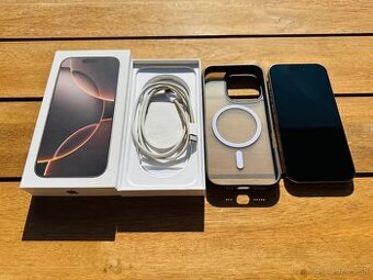 Predám Apple iPhone 16 Pro 128gb Desert Titanium ako nový