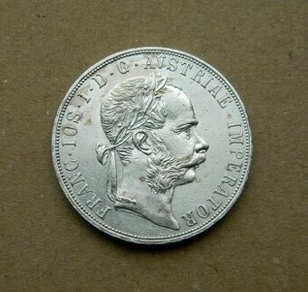 Predám 2 zlatník/florin 1885 František Jozef I.