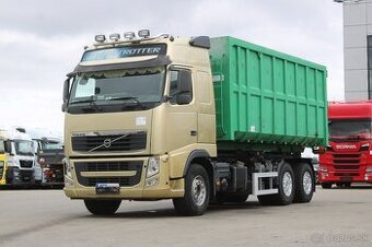 Volvo FH 500, 6X4, HÁKOVÝ NOSIČ KONTEJNERŮ, EURO 5 EEV, VEB+