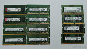 DDR4 RAM do notebookov, rôzne modely