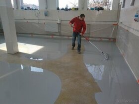 Liata podlaha-epoxidová-polyuretánová nad 200 m2 akcia
