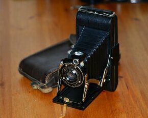 Krásný starý fotoaparát KODAK No.1 Kodex (1922)+pouzdro