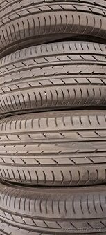 Predám 4ks jazdené letné 225/65r17-102H Yokohama