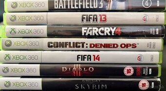 Predam hry na Xbox360