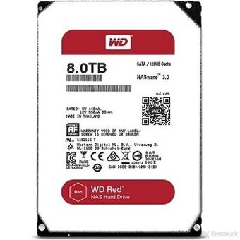 2x WD Red 8TB, WD80EFAX