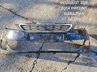 PEUGEOT 308 2014 PREDNY NARAZNIK 6x senzor 06396